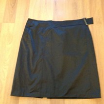 Induyco Sa Designer Women&#39;s Skirt Yera Black Stretch Skirt Size EU 46 US 12 - £23.79 GBP