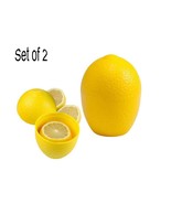 Set of 2 Lemon and Lime Saver Refrigerator Kitchen Fruit Storage Box BPA... - $8.86