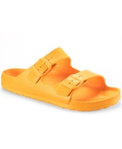 Sun + Stone Mens Jude Slip-On Sandals,Orange,12 M - $37.99