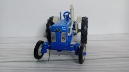 Vintage 1990 ERTL Metal Fordson Super Major Blue Tractor Parts Smart Edition Toy - £18.98 GBP