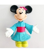 1990s Disney Minnie Mouse Figurine PVC Plastic Toy Epcot Center Vintage E94 - $370.00 MXN