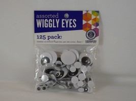 Horizon Group Assorted Wiggly Eyes 125 pack - £4.80 GBP