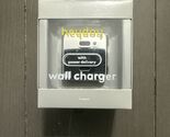 heyday 2-Port 20W USB-A and USB-C Wall Charger (Chrome) New. AA - $17.81
