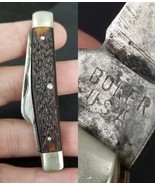Vintage Boker USA 1945 - 1983  pocket knife 6384 double blade Tree ESTAT... - €45,36 EUR