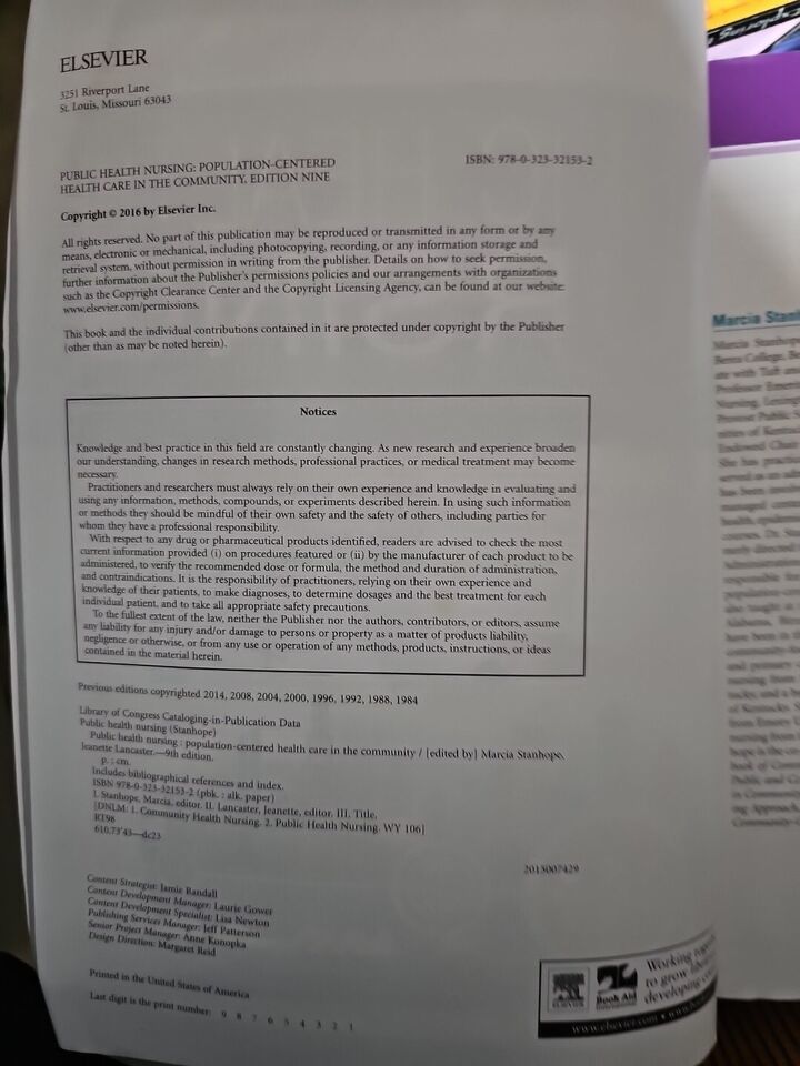 Public Health Nursing : Population-Centered Health Care in the Community Item image 2