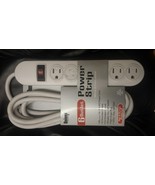 Power Strip 6 Grounded outlets 9&#39; Extension cord 1875-W Right Angle Plug... - £23.94 GBP