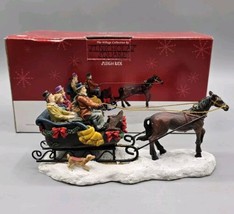 The Village Collection St Nicholas Square &#39;Sleigh Ride&quot; Christmas Village (2004) - £10.47 GBP