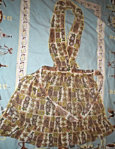 Apron - Cotton Apron Vintage from the 40's - $7.75