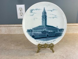 King Street Station Seattle Washington Frank Beardmore &amp; Co. Fenton Plate - £7.35 GBP