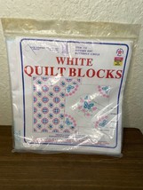 Jack Dempsey Needle Art Butterfly White Quilt Blocks Item 732 Pattern 287 Butter - £7.75 GBP