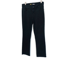 LEE Perfect Fit Black Straight Leg Cropped Jeans Size 8 - £11.11 GBP