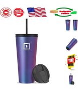 Classic 32 oz Insulated Water Bottle - Cold 16 Hours, Hot 4 Hours, Auror... - $62.93 CAD