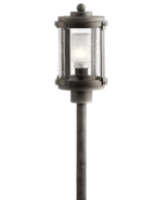 Kichler 180-Lumen 2-Watt Low Voltage Hardwired LED Outdoor Bronze Path L... - $1,452.67 MXN