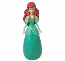 DISNEY THE LITTLE MERMAID PRINCESS ARIEL COIN MONEY PIGGY BANK VINYL PLA... - $23.75