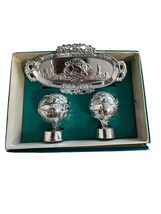1961 Unisphere Salt and Pepper Set U.S. Steel World’s Fair MCM Made in J... - $37.80