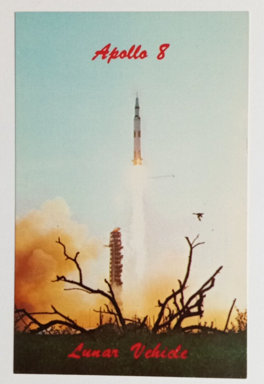 Apollo 8 Lunar Vehicle Kennedy Space Center NASA FL Koppel UNP Postcard c1970s - $4.99