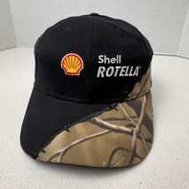 Shell Rotella Hat Camo Patchwork Trucker Cap - $20.52 CAD