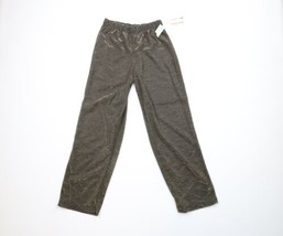 Deadstock Vtg 90s Streetwear Womens Small Sheer Metallic Striped Pants G... - £45.69 GBP