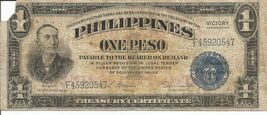 Philippines 1 Peso   Victory   Note   Circulated   # 7 - $9.89