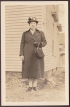 Mrs. Angie Heal, Belfast, Maine RPPC Real Photo Postcard of Older Woman - £11.77 GBP