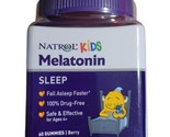 Natrol Kids Melatonin - 1mg - Berry Flavored - 60 Gummies - Exp 01/2024 - £8.59 GBP