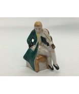 Victorian Man Gentlemen  with Violin Figurine Made In Occupied Japan - $94.08 MXN