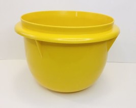 Vintage Tupperware Bowl (NO LID) Yellow 270-2  Diameter 5.5” Made in USA - £6.44 GBP