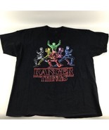 Power Rangers Graphic T-Shirt Crewneck Shirt Men Size 2XL Ranger Things ... - £13.10 GBP