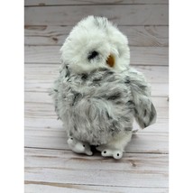 Legends Fuzzy Friends 7&quot; Snowy White Spotted Owl 7&quot; Plush Stuffed Animal Bird - $13.99