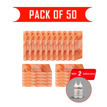 Pack of 50 Pink Salt Tiles With 2 Adhesive - $442.73