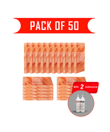 Pack of 50 Pink Salt Tiles With 2 Adhesive - $442.73