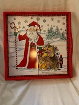 New JCPenney Wood Christmas Tray - £11.99 GBP