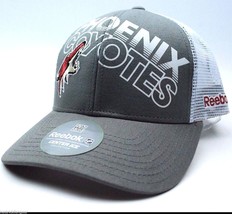 Phoenix Coyotes Reebok NH34Z NHL TNT Mesh Back Truckers Hockey Cap Hat OSFM - £16.35 GBP