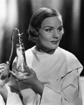 Frances Farmer Holding Vintage Perfume Bottle 16X20 Canvas Giclee - £56.08 GBP