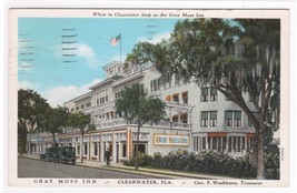 Gray Moss Inn Clearwater Florida 1931 postcard - $4.46