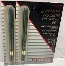 2 Revlon Micropure Precision Eyelining Pen Eyeliner - Evergreen - 0.01 oz - $16.71
