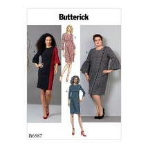 Butterick Sewing Pattern 10761 Misses Dress Size 8-16 - $8.96
