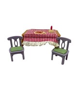 Fisher-Price Loving Family Sounds Deluxe Dining Room Table &amp; 2 Chairs Set - $537.29 MXN