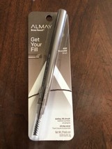 Almay Brow Pencil Fill Brush Shade # 802 Brunette All Day Wear New - $7.69
