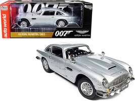 Aston Martin DB5 Coupe RHD (Right Hand Drive) Silver Birch Metallic (Damaged Ver - $139.99