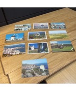 Vintage Lot of 10 Windmill Mykonos Greece Travel Souvenir  Postcard KG JD - $27.16 CAD