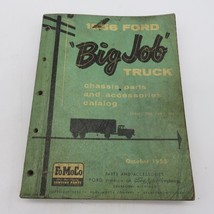 1956 Ford Big Job Truck Chassis Parts and Accessories Catalog Series 700... - $22.49
