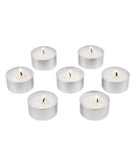 200 Pack Unscented Tea Lights Candles 6.5 Hours Long Burning Christmas - €32,76 EUR