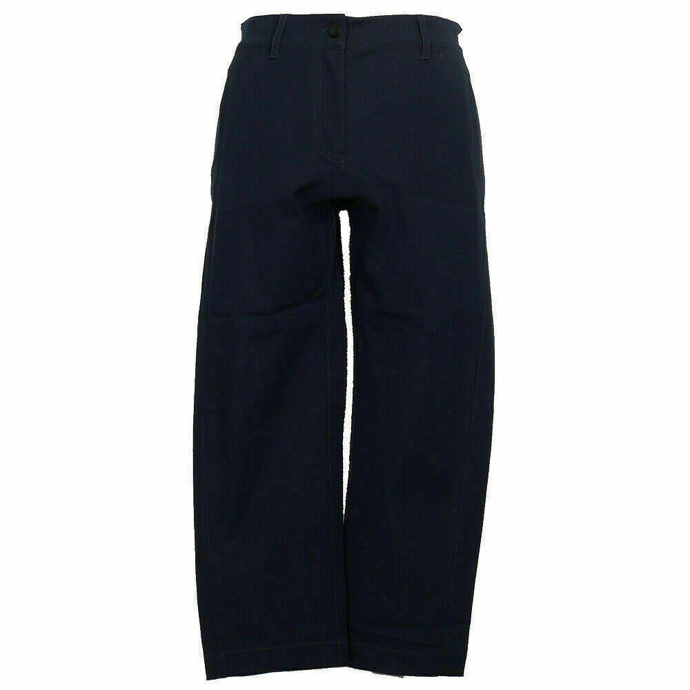 EILEEN FISHER Evening Blue Stretch Cotton Twill Capri Pants XS - $79.99