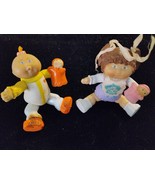 GUC Cabbage Patch Kids 3&quot;  Poseable Figure *Lot of 2* 1984 Coleco - £9.46 GBP