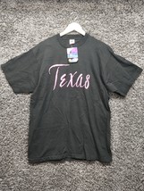 NWOT Vintage Texas Lifestyles Single Stitch T Shirt Adult XL Black 90s Tee - £22.19 GBP