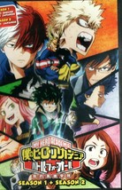 My Hero Academia Season 1 + 2 season 1 eng dubed, season 2 DVD Jap Ship FRom USA - £25.52 GBP