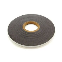 first4magnets 1 Metre of 12.7mm Wide Adhesive Gloss White Ferrous Strip  - $11.00