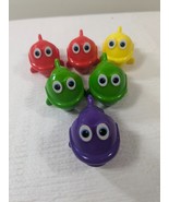 Vintage Fishin Around Game Replacement part Fish Red yellow green purple... - $13.71 CAD