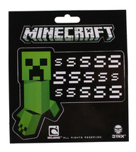 Minecraft Creeper SSSsss Sticker 4.5&quot; x 3.5&quot; #2697 - $4.99